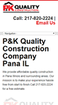 Mobile Screenshot of pkqualityconstruction.com